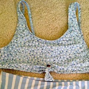 Girls 2 piece swim suit size XL